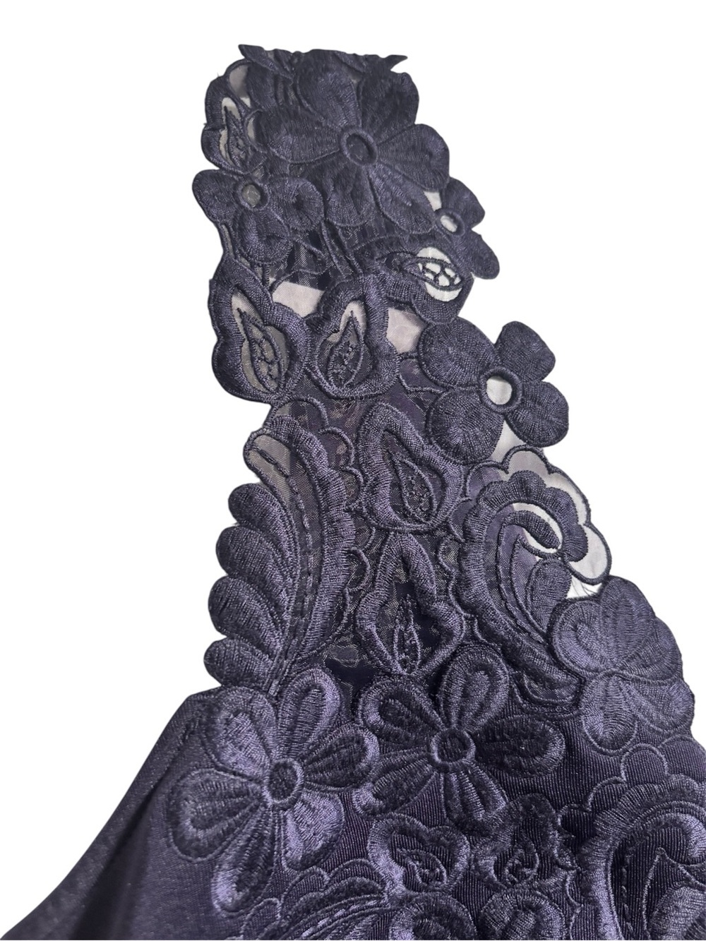 Ted Baker Taliia Embroidered Skater Dress โ Navy | Size 1 (US 4โ6) | Pockets - Picture 4 of 10